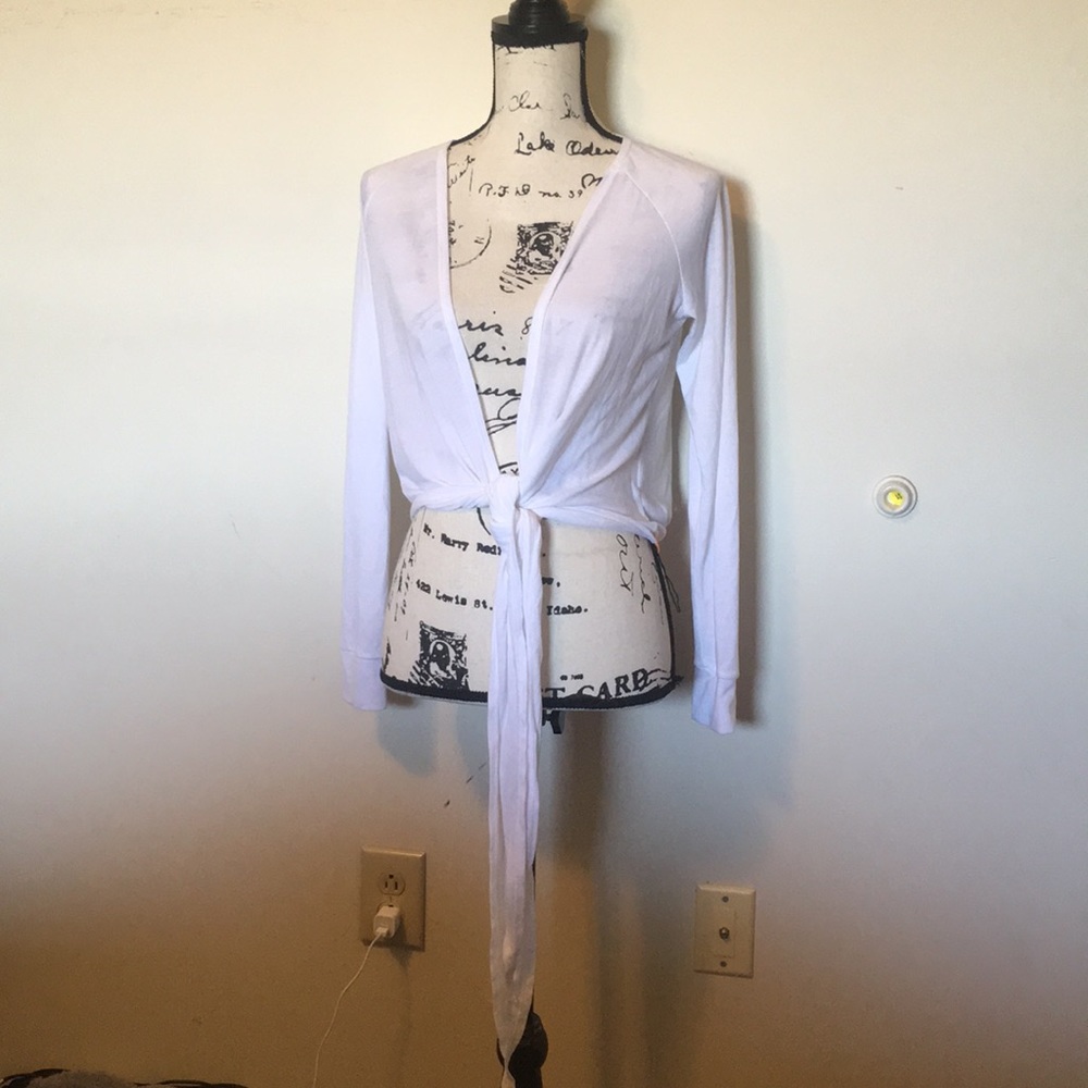 Nike White Cardigan Size Small